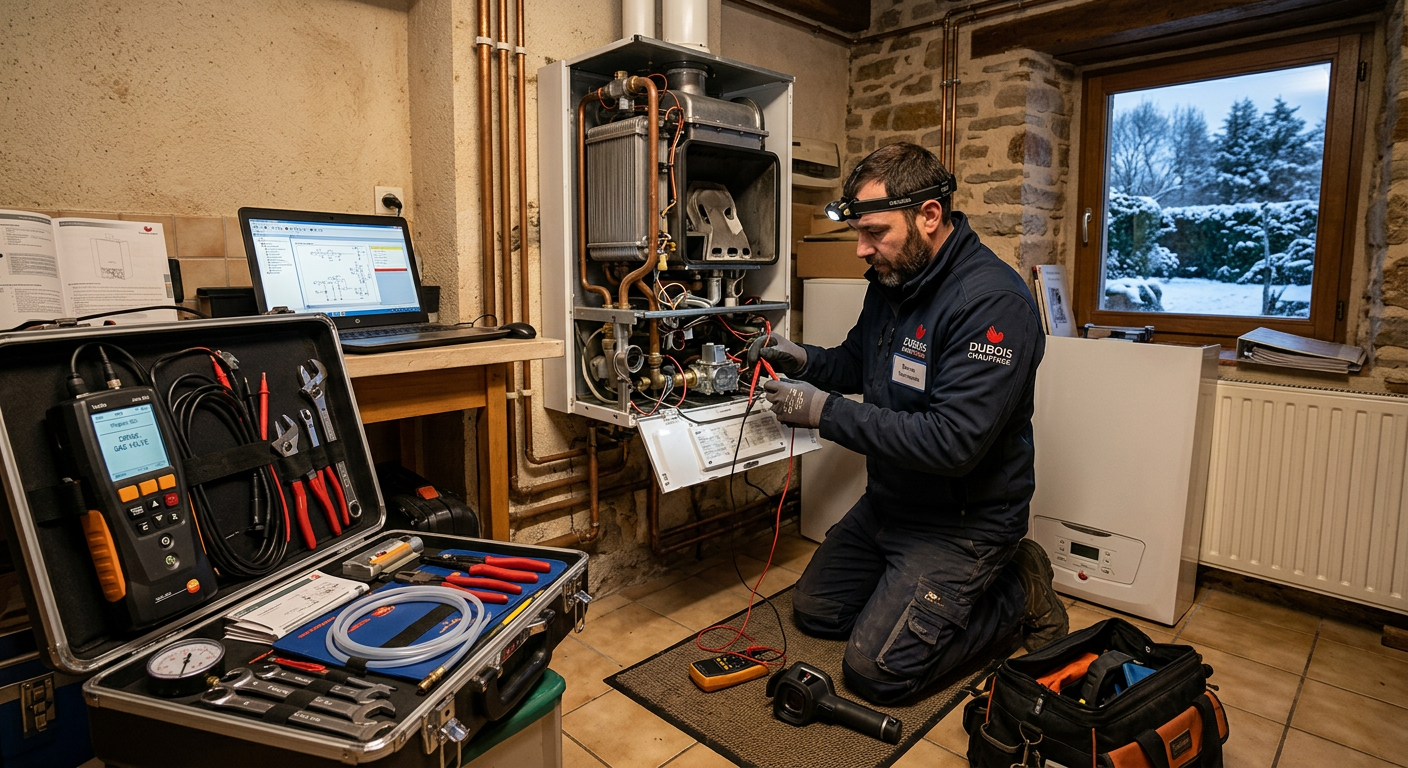 Dépannage urgence panne de chauffage chaudière à Lyon 3